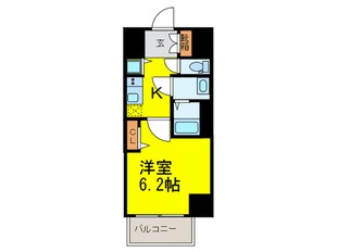 ﾌｧｽﾃｰﾄ大阪ﾄﾞｰﾑｼﾃｨ(1104)の物件間取画像